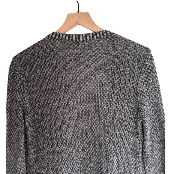 CAbi Lara Duster Knit Cardigan Sweater Size S Gray Open Front Casual Cozy - Picture 9 of 15